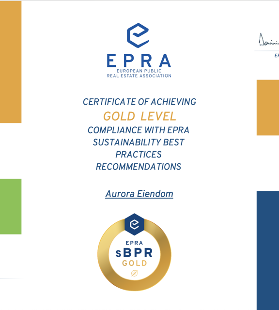 EPRA sBPR award 2024
